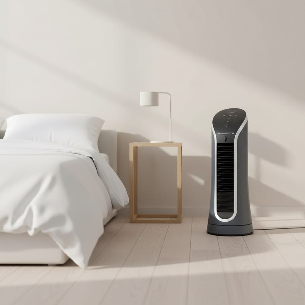 Rowenta Eole Compact VU6220F0 en situation dans une chambre