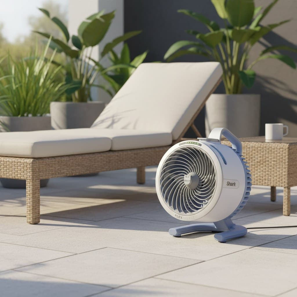 Shark FlexBreeze HydroGo FA050EU en situation dans une chambre