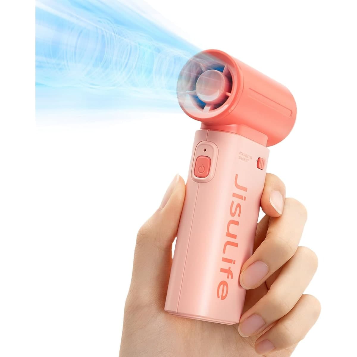 JISULIFE Ventilateur Portable Turbo 5000 mAh